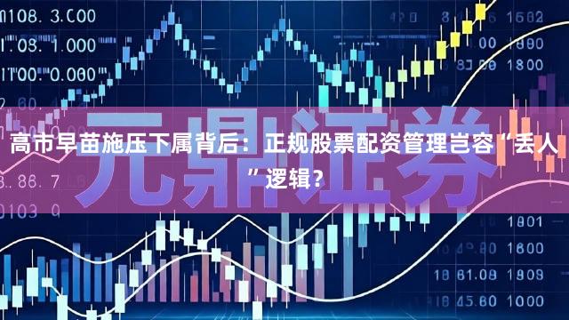 高市早苗施压下属背后：正规股票配资管理岂容“丢人”逻辑？