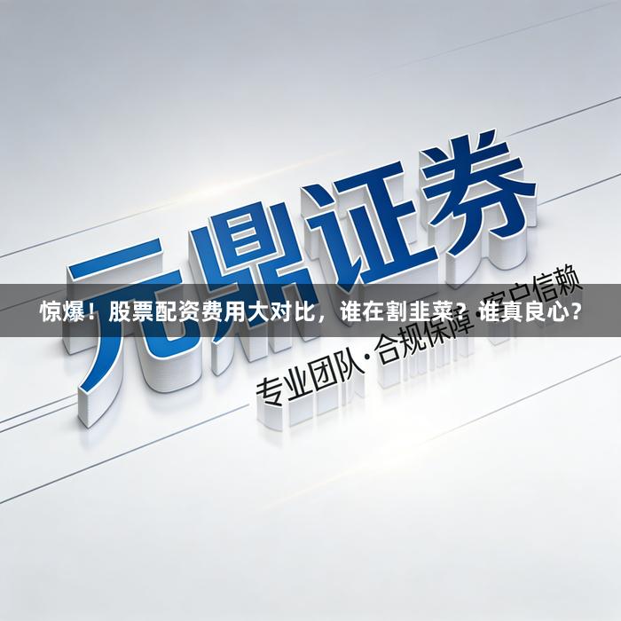 惊爆！股票配资费用大对比，谁在割韭菜？谁真良心？