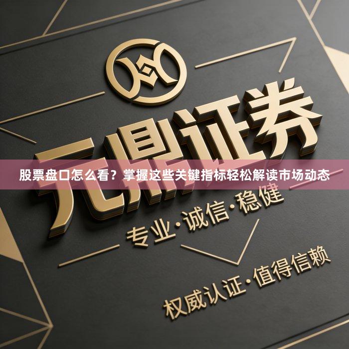 股票盘口怎么看？掌握这些关键指标轻松解读市场动态