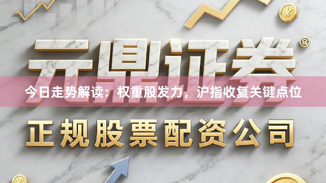 今日走势解读：权重股发力，沪指收复关键点位