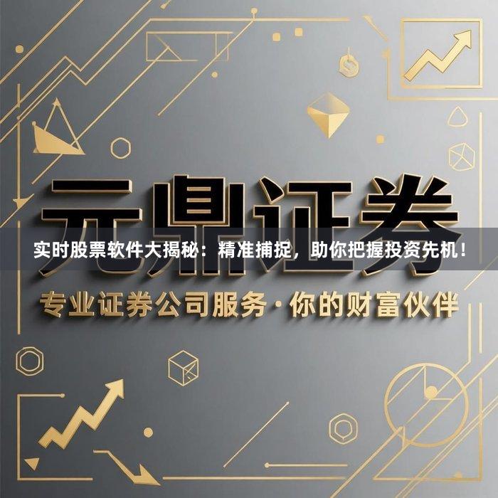 实时股票软件大揭秘：精准捕捉，助你把握投资先机！